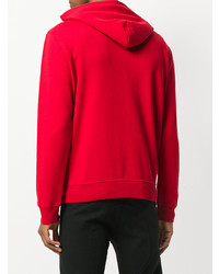 Sweat à capuche rouge McQ Alexander McQueen