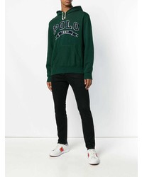 Sweat à capuche vert foncé Polo Ralph Lauren