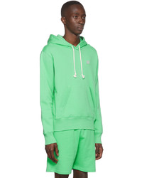 Sweat à capuche vert menthe Acne Studios