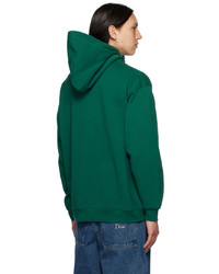 Sweat à capuche vert Dime