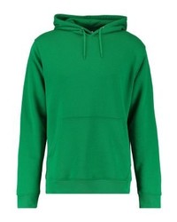 Sweat à capuche vert Weekday