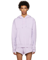 Sweat à capuche violet clair Luar