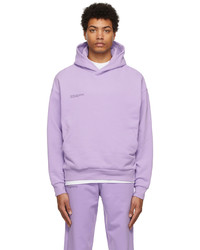 Sweat à capuche violet clair PANGAIA