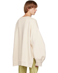 Sweat-shirt beige Dries Van Noten