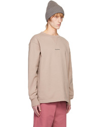 Sweat-shirt beige Acne Studios