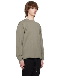 Sweat-shirt beige Attachment