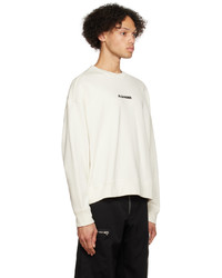 Sweat-shirt beige Jil Sander