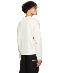 Sweat-shirt beige Jil Sander