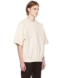 Sweat-shirt beige Jil Sander