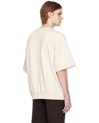 Sweat-shirt beige Jil Sander