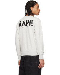 Sweat-shirt beige AAPE BY A BATHING APE