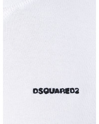 Sweat-shirt blanc Dsquared2
