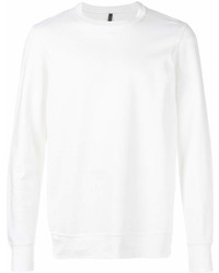 Sweat-shirt blanc Attachment
