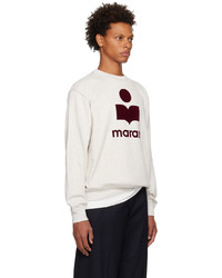 Sweat-shirt blanc Isabel Marant