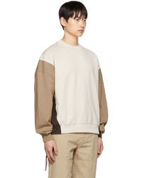 Sweat-shirt blanc Axel Arigato