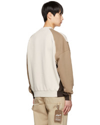 Sweat-shirt blanc Axel Arigato