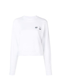 Sweat-shirt blanc Chiara Ferragni