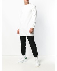 Sweat-shirt blanc Comme Des Garcons Homme Plus