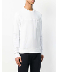 Sweat-shirt blanc Fay