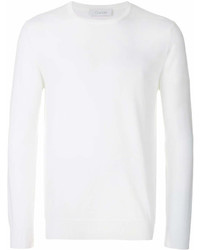 Sweat-shirt blanc Cruciani