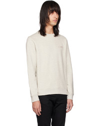 Sweat-shirt blanc A.P.C.