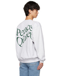 Sweat-shirt blanc Museum of Peace & Quiet