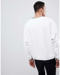 Sweat-shirt blanc