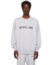 Sweat-shirt blanc Helmut Lang