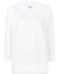 Sweat-shirt blanc Kenzo