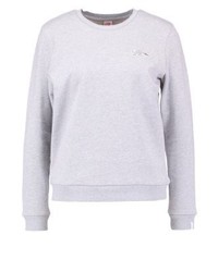 Sweat-shirt blanc Lacoste