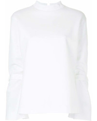 Sweat-shirt blanc Le Ciel Bleu