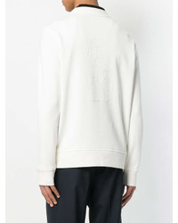 Sweat-shirt blanc Moncler