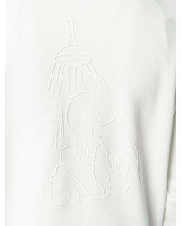 Sweat-shirt blanc Moncler