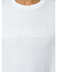 Sweat-shirt blanc Woolrich