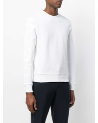 Sweat-shirt blanc Moncler