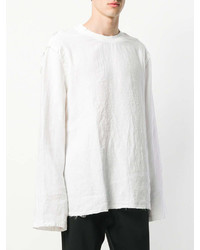 Sweat-shirt blanc