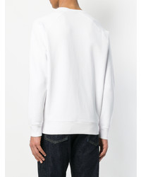 Sweat-shirt blanc MAISON KITSUNÉ