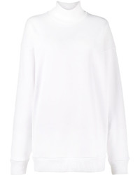 Sweat-shirt blanc MARQUES ALMEIDA