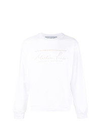 Sweat-shirt blanc Martine Rose