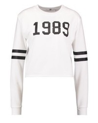 Sweat-shirt blanc Missguided
