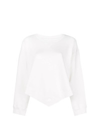 Sweat-shirt blanc MM6 MAISON MARGIELA