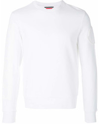 Sweat-shirt blanc Moncler
