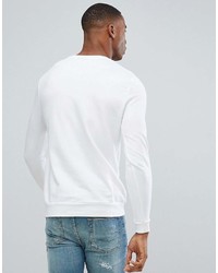 Sweat-shirt blanc Asos