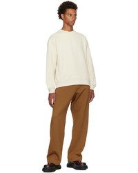 Sweat-shirt blanc Dries Van Noten