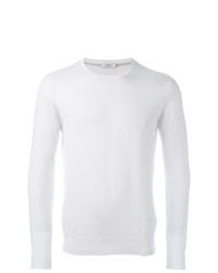 Sweat-shirt blanc Paolo Pecora