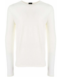 Sweat-shirt blanc Roberto Collina