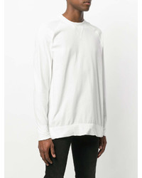 Sweat-shirt blanc Laneus
