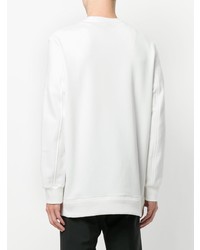 Sweat-shirt blanc Neil Barrett