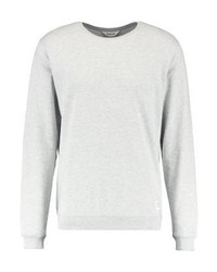 Sweat-shirt blanc Solid