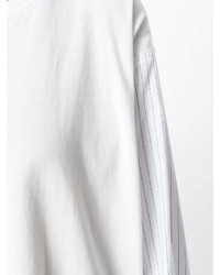 Sweat-shirt blanc MM6 MAISON MARGIELA
